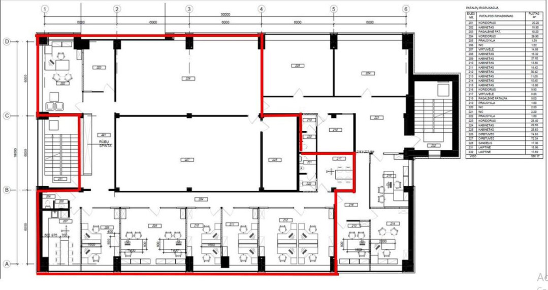 Nuomojamos administracinės patalpos Baltų pr., Šilainiai, Kauno m., Kauno m. sav., 90 m2 ploto 12