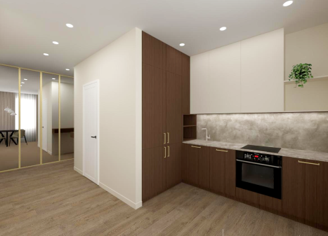Parduodamas butas Rygos g., Justiniškės, Vilniaus m., Vilniaus m. sav., 54 m² ploto 2 kambariai