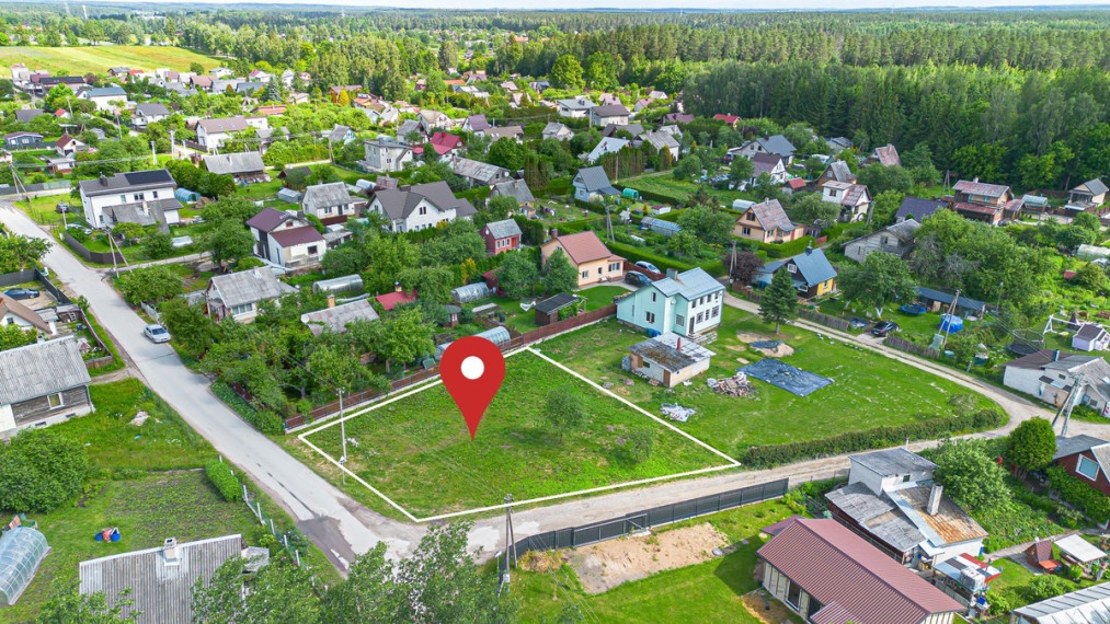 Parduodamas  sklypas Gabijos g., Kalvelių k., Vilniaus r. sav., 8.41 a ploto 1