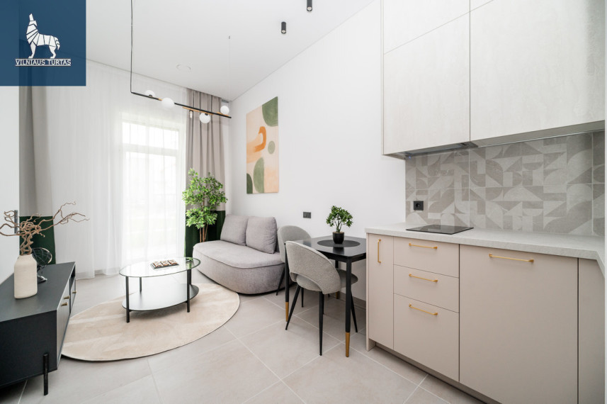 Nuomojamas butas Riterių g., Žirmūnai, Vilniaus m., Vilniaus m. sav., 35.5 m2 ploto, 2 kambariai 4
