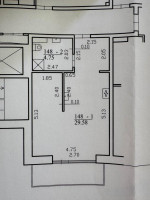Parduodamas butas Linkmenų g., Šnipiškės, Vilniaus m., Vilniaus m. sav., 34.33 m² ploto 1 kambarys 17