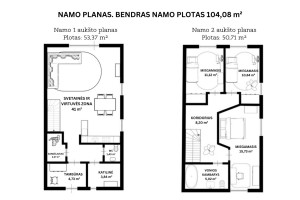 Parduodamas namas Ievos Labutytės g., Pilaitė, Vilniaus m., Vilniaus m. sav., 104.08 m2 ploto, 2 aukštai 35