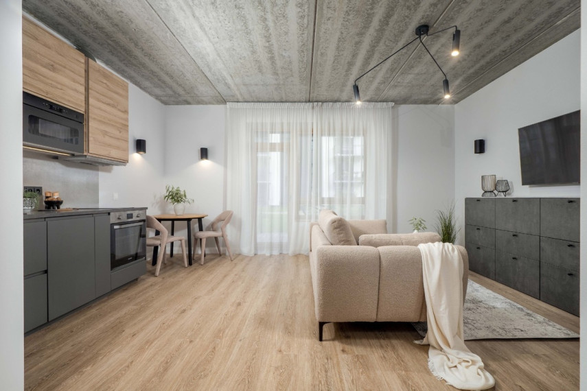 Parduodamas butas Linkmenų g., Šnipiškės, Vilniaus m., Vilniaus m. sav., 34.79 m2 ploto, 1 kambariai 2