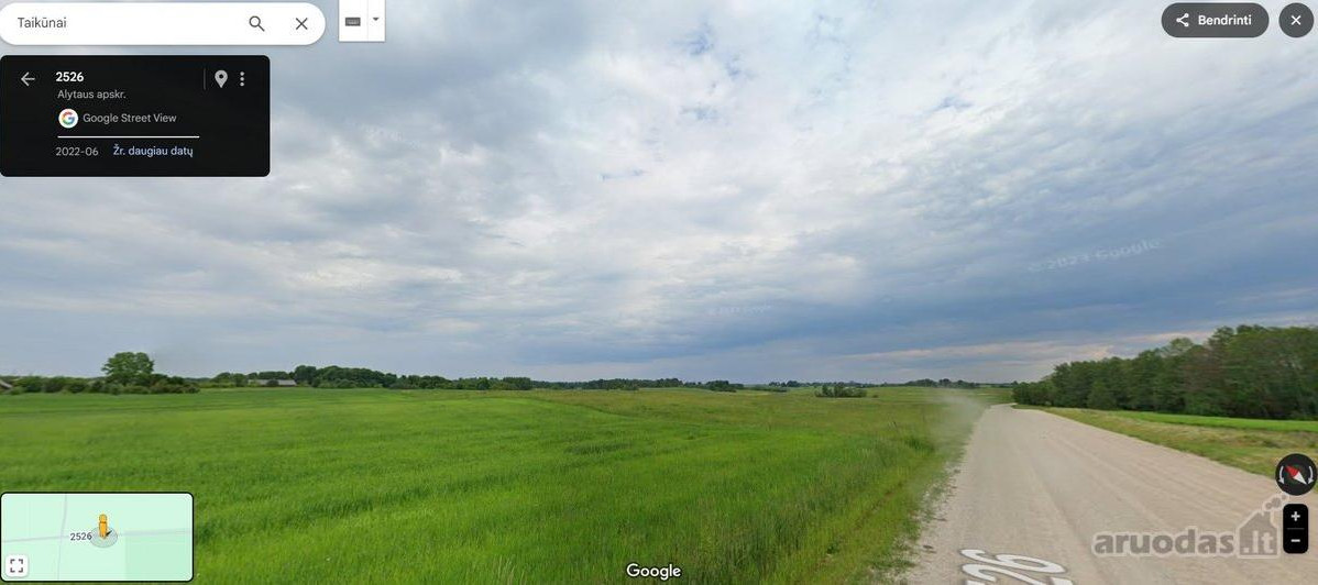 Parduodamas sklypas Taikūnų k., Lazdijų r. sav., 315 a ploto 2