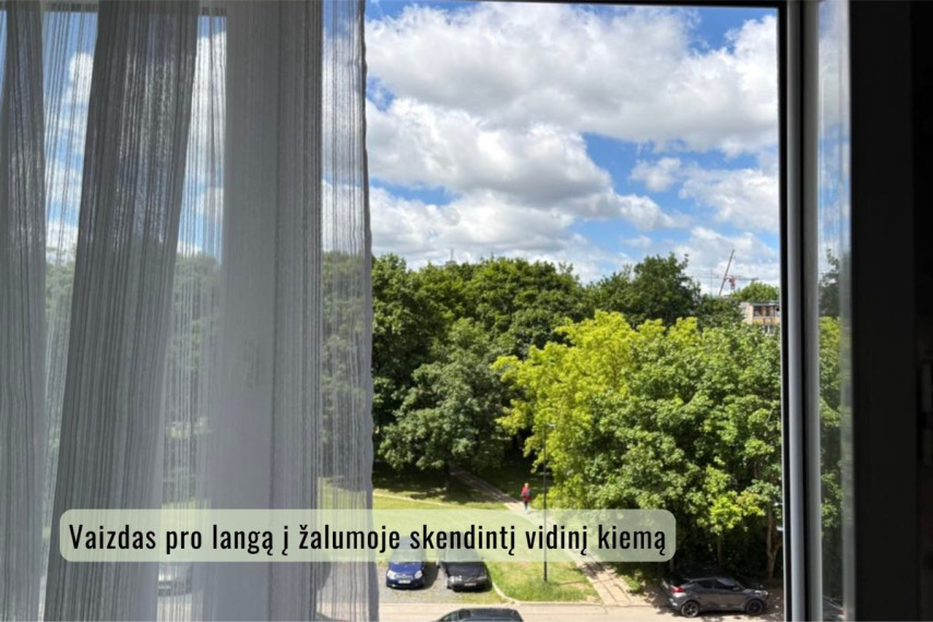 Parduodamas butas Žirmūnų g., Žirmūnai, Vilniaus m., Vilniaus m. sav., 21.5 m2 ploto, 1 kambariai 2