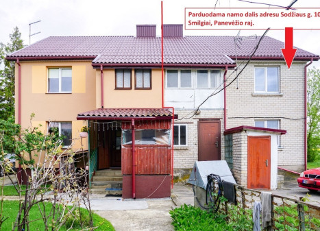 Parduodamas namas Sodžiaus g., Smilgių mstl., Panevėžio r. sav., 98.41 m2 ploto, 2 aukštai