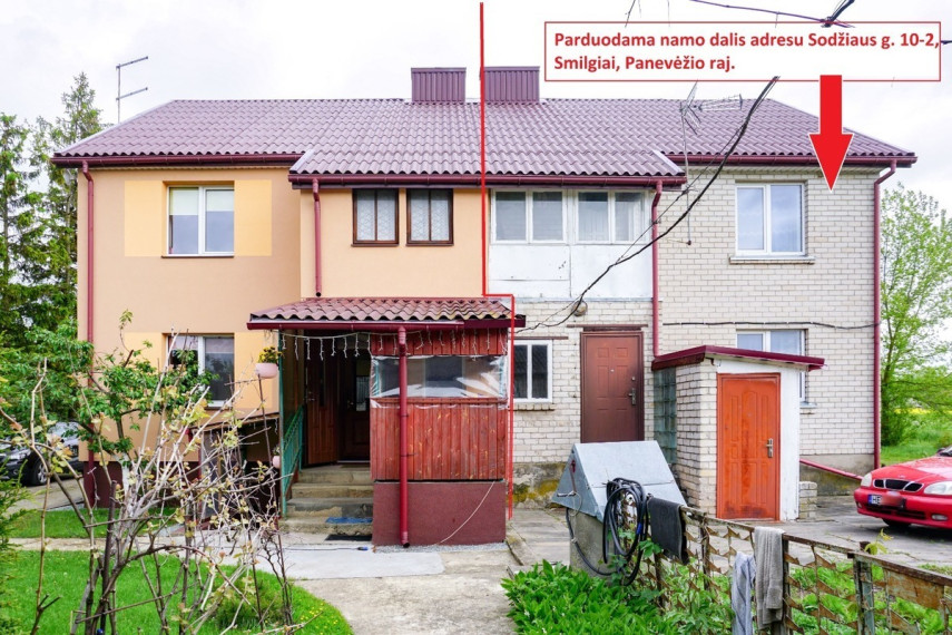 Parduodamas namas Sodžiaus g., Smilgių mstl., Panevėžio r. sav., 98.41 m2 ploto, 2 aukštai 1