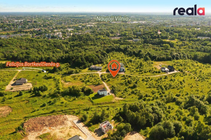 Parduodamas sklypas Felicijos Bortkevičienės g., Naujojoje Vilnioje, Vilniuje, 6.66 a ploto 5