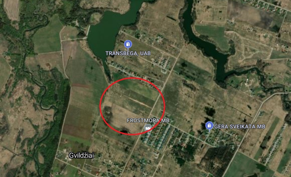 Parduodamas  sklypas Radailių k., Klaipėdos r. sav., 10 a ploto 6