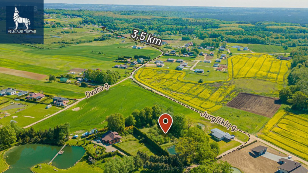 Parduodamas  sklypas Jurgiškių g., Jurgiškių k., Alytaus r. sav., 45.63 a ploto 4