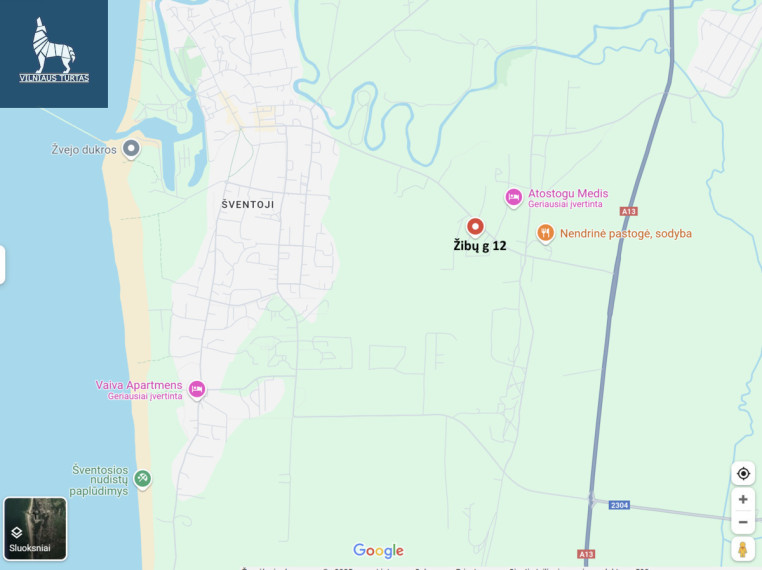 Parduodamas kitos paskirties sklypas Žibų g., Monciškės, Palangos m., Palangos m. sav., 10 a ploto 5