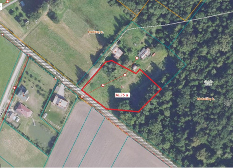 Parduodamas sklypas Pamiškės g., Meškių k., Šiaulių r. sav., 36.75 a ploto