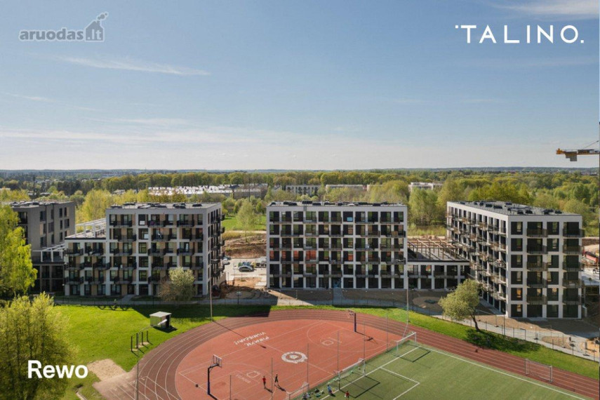 Parduodamas butas Kopenhagos g., Justiniškės, Vilniaus m., Vilniaus m. sav., 22.06 m² ploto 1 kambarys 4