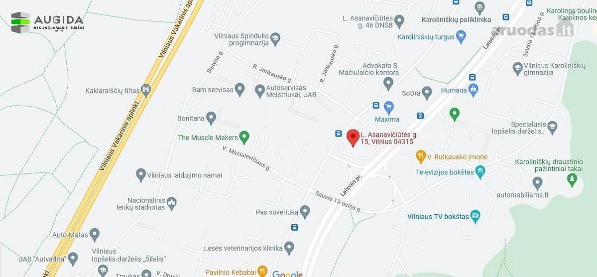 Nuomojamos gamybinės, kitos paskirties, paslaugų patalpos L.Asanavičiūtės g. 15, Vilnius, Karoliniškės, Vilniaus m., Vilniaus m. sav., 532.04 m2 ploto 15