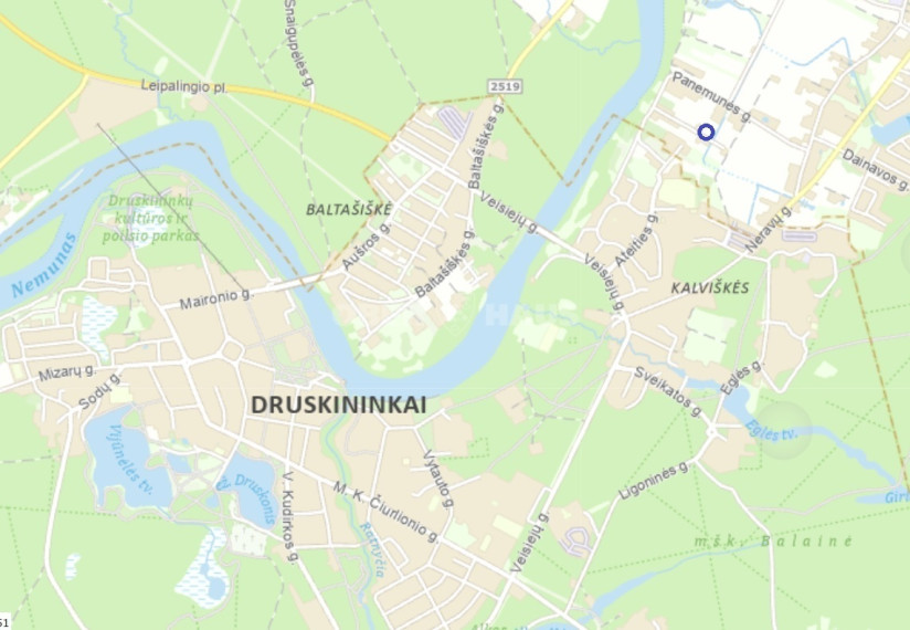 Parduodamas namų valdos paskirties sklypas Jotvingių g., Neravų k., Druskininkų sav., 8.65 a ploto 17