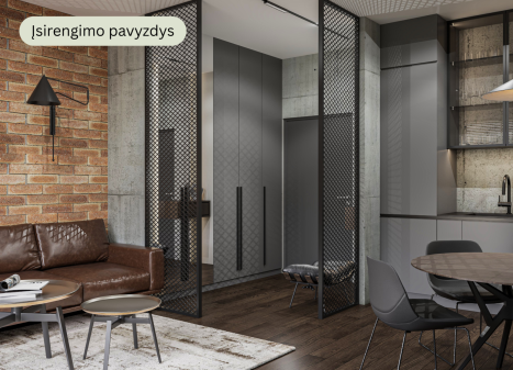 Parduodamas butas Sudervės kelias, Šeškinė, Vilniaus m., Vilniaus m. sav., 47.18 m² ploto 2 kambariai