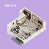 Parduodamas butas Sudervės kelias, Šeškinė, Vilniaus m., Vilniaus m. sav., 47.18 m² ploto 2 kambariai 3