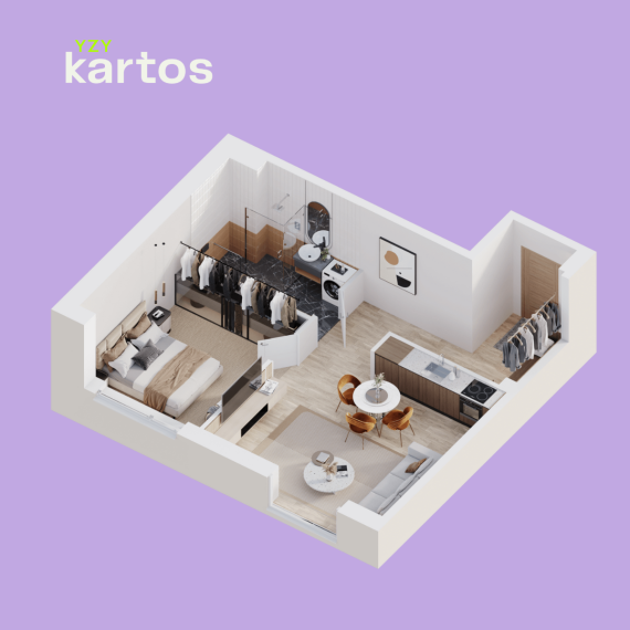 Parduodamas butas Sudervės kelias, Šeškinė, Vilniaus m., Vilniaus m. sav., 47.15 m² ploto 2 kambariai 3
