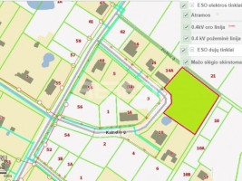 Parduodamas namų valdos paskirties sklypas Kalnelio g., Ginkūnų k., Šiaulių r. sav., 43.45 a ploto 3