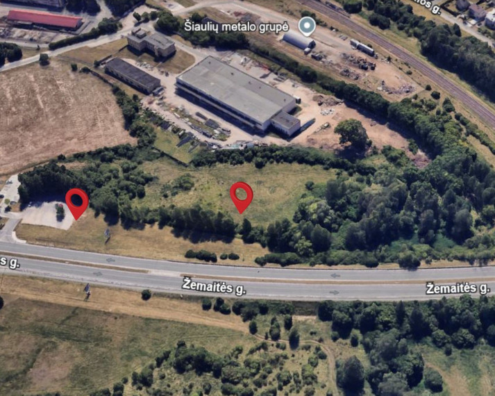 Parduodamas  sklypas Žemaitės g., Žaliūkiai, Šiaulių m., Šiaulių m. sav., 50.29 a ploto 3
