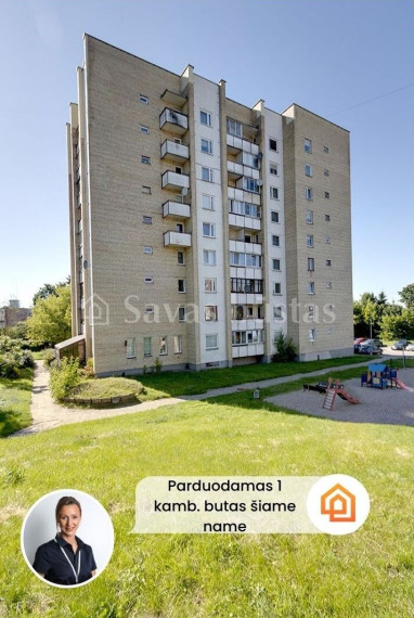 Parduodamas butas Garvežių g., Vilniaus m., Vilniaus m. sav., 35.47 m2 ploto, 1 kambariai 1