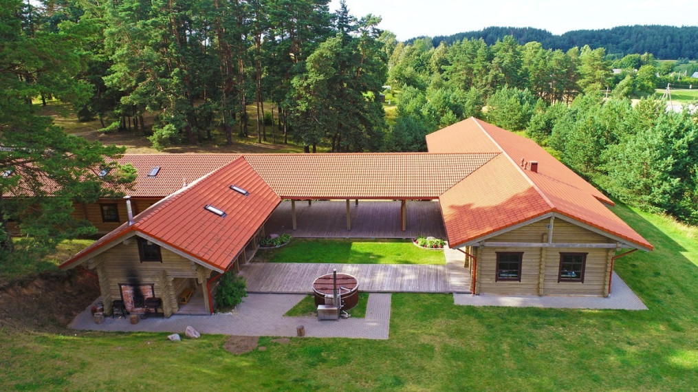 Parduodamos kitos paskirties, maitinimo, paslaugų, prekybos patalpos Miško g., Miciūnų k., Trakų r. sav., 596.71 m2 ploto 1