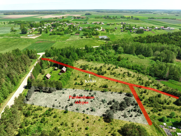 Parduodamas sklypas Versekos g., Pajuodupio k., Šalčininkų r. sav., 120.00 a ploto 5