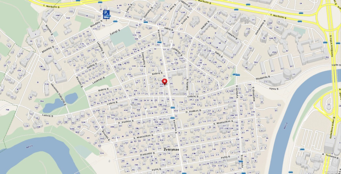 Nuomojamas butas Kęstučio g., Žvėrynas, Vilniaus m., Vilniaus m. sav., 77 m2 ploto, 3 kambariai 27