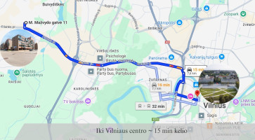 Parduodamas butas M. Mažvydo g., Pilaitė, Vilniaus m., Vilniaus m. sav., 56 m2 ploto, 2 kambariai 22