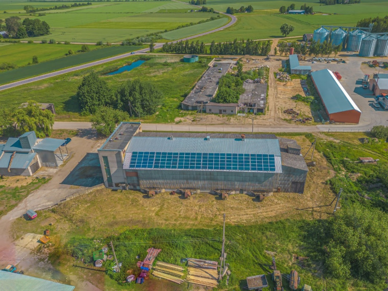Parduodamos administracinės, gamybinės, kitos paskirties, paslaugų, prekybos, sandėliavimo patalpos Šakių g., Barzdų mstl., Šakių r. sav., 1118.34 m2 ploto 13