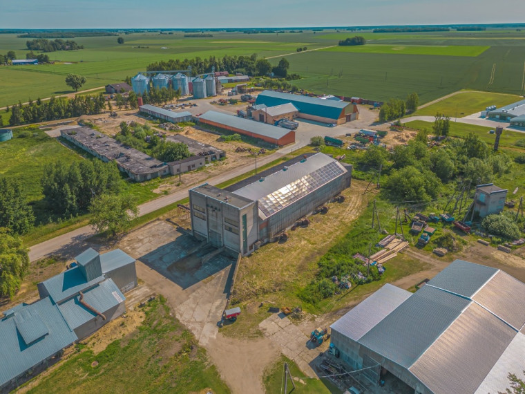 Parduodamos administracinės, gamybinės, kitos paskirties, paslaugų, prekybos, sandėliavimo patalpos Šakių g., Barzdų mstl., Šakių r. sav., 1118.34 m2 ploto 14