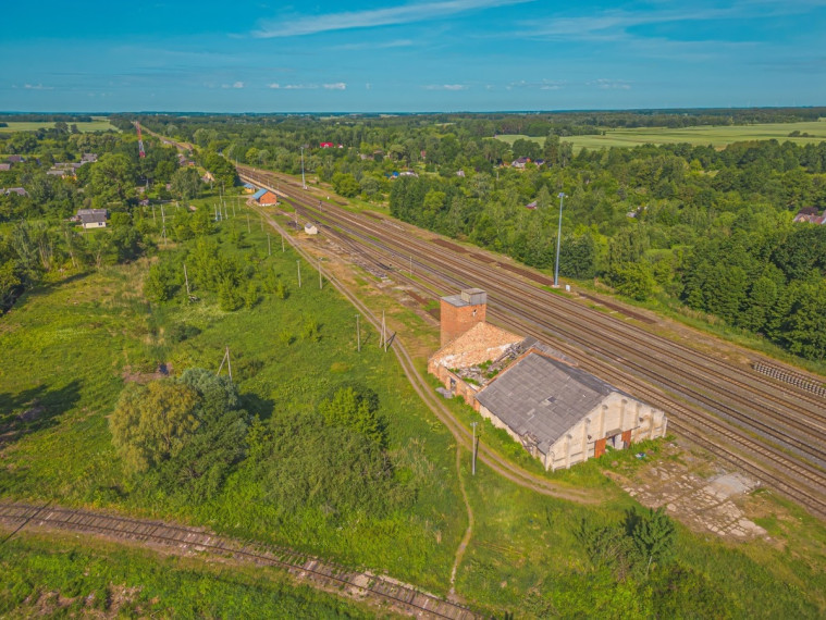 Parduodamos administracinės, gamybinės, kitos paskirties, paslaugų, prekybos, sandėliavimo patalpos Geležinkelio g., Pilviškių mstl., Vilkaviškio r. sav., 690.9 m2 ploto 3