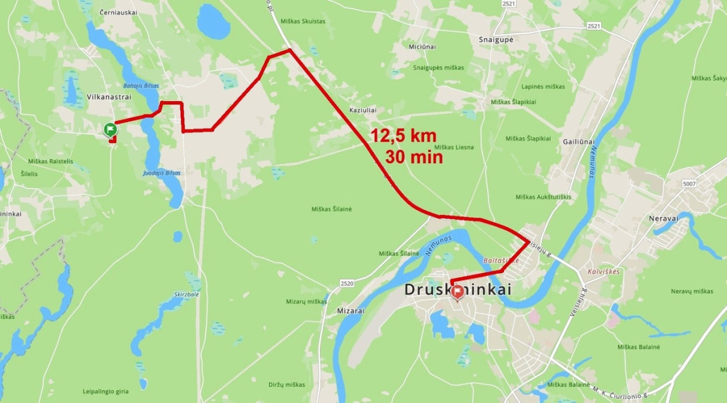 Parduodamas kitos paskirties sklypas Azagio g., Vilkanastrų k., Druskininkų sav., 45.02 a ploto 13