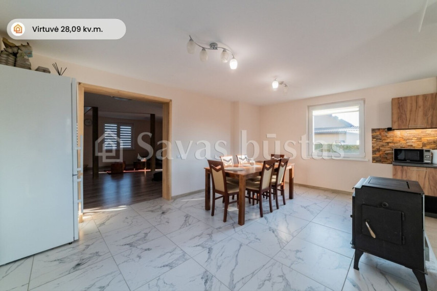 Parduodamas namas Šaltinėlio g., Troškučių k., Mažeikių r. sav., 134.5 m2 ploto 8