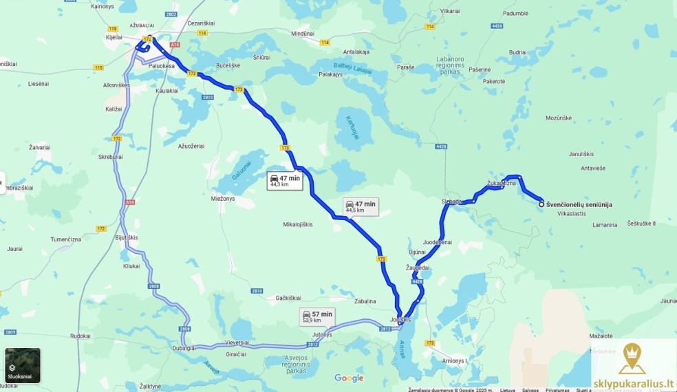Parduodamas  sklypas Rutovčiznos vs., Švenčionių r. sav., 618 a ploto 16