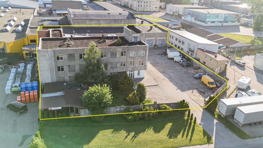 Parduodamos administracinės, gamybinės, kitos paskirties patalpos Gedimino g., Tauragės m., Tauragės r. sav., 2448.61 m2 ploto 3