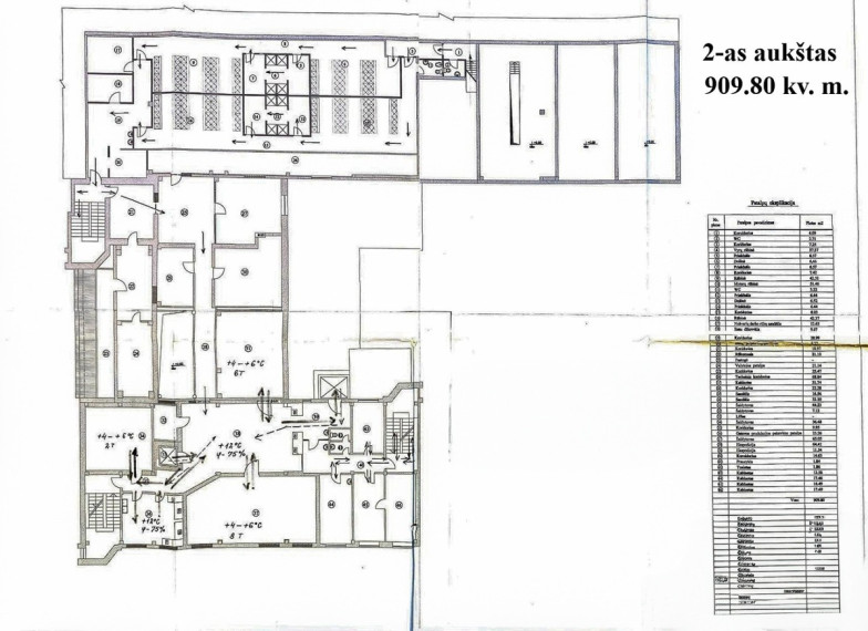 Parduodamos administracinės, gamybinės, kitos paskirties patalpos Gedimino g., Tauragės m., Tauragės r. sav., 2448.61 m2 ploto 10