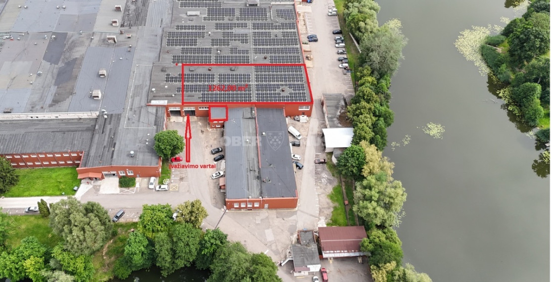 Nuomojamos sandėliavimo patalpos Klevų al., Lentvario m., Trakų r. sav., 642 m2 ploto 1