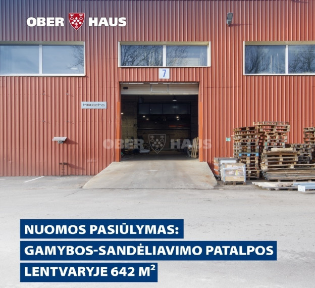 Nuomojamos sandėliavimo patalpos Klevų al., Lentvario m., Trakų r. sav., 642 m2 ploto 4