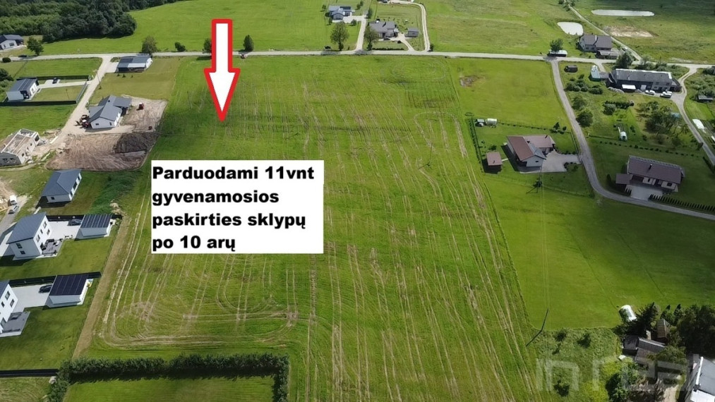 Šalia Utenos miesto, Joneliškių k. parduodamas 11 sklypų namų statybai su vandentiekio ir nuotėkų tinklais 3