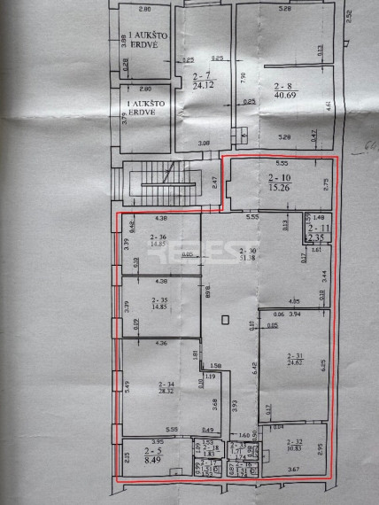 Nuomojamos administracinės patalpos Metalistų g., Pabaliai, Šiaulių m., Šiaulių m. sav., 140 m2 ploto 14