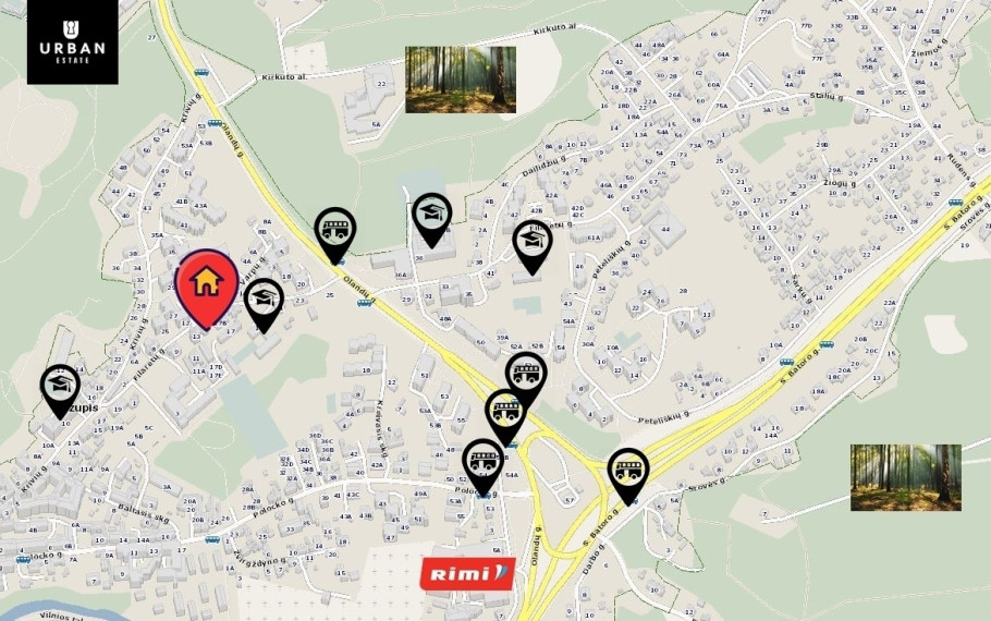 Parduodamas Daugiabučių paskirties sklypas Filaretų g., Užupyje, Vilniuje, 6 a ploto 15