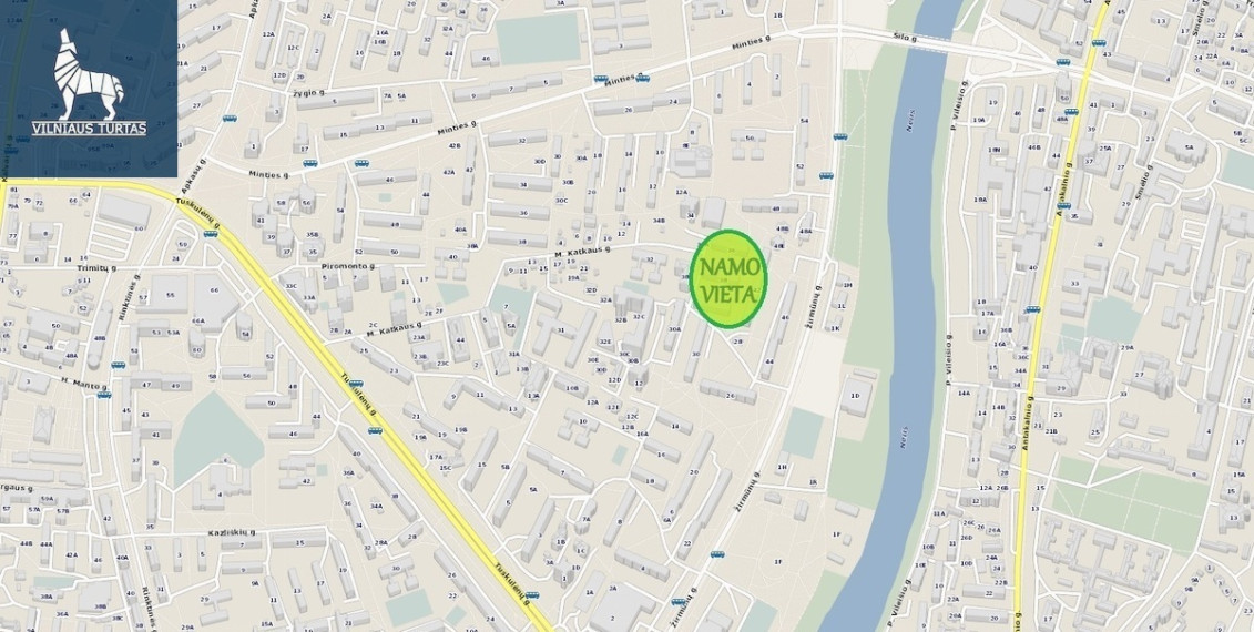 Nuomojamas butas Žirmūnų g., Žirmūnai, Vilniaus m., Vilniaus m. sav., 31 m2 ploto, 1 kambariai 10