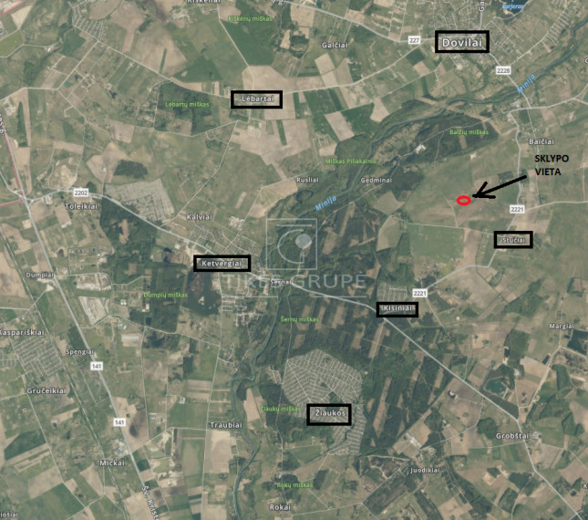Parduodamas  sklypas Baičių k., Klaipėdos r. sav., 77 a ploto 3