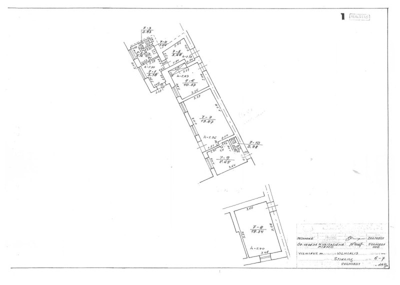 Parduodamas butas Stiklių g., Senamiestis, Vilniaus m., Vilniaus m. sav., 963.48 m² ploto 23 kambariai 31