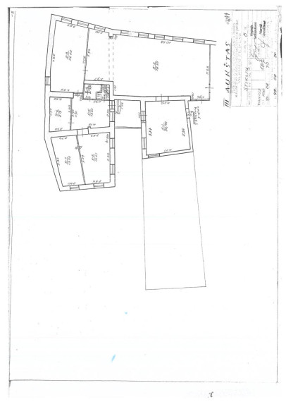 Parduodamas butas Stiklių g., Senamiestis, Vilniaus m., Vilniaus m. sav., 963.48 m² ploto 23 kambariai 35