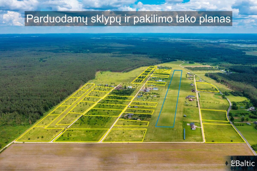 Parduodamas  sklypas Liepynų k., Trakų r. sav., 100 a ploto 2