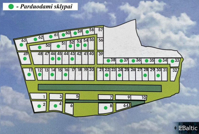 Parduodamas  sklypas Liepynų k., Trakų r. sav., 50 a ploto 3