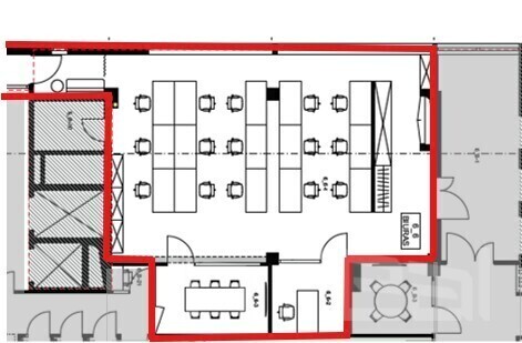 Nuomojamos patalpos Žalgirio g., Šnipiškėse, Vilniuje, 126,62 kv.m ploto 2