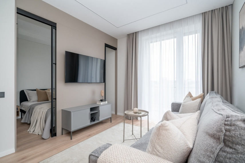 Nuomojamas butas Riterių g.12, Žirmūnai, Vilniaus m., Vilniaus m. sav., 32 m2 ploto, 2 kambariai 4
